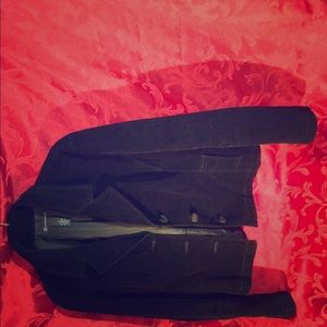 INC  Black Velvet/Corduroy Jacket